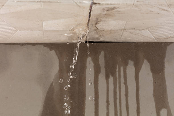 Professional Water Damage Inspection technician working in Parsonsfield, ME